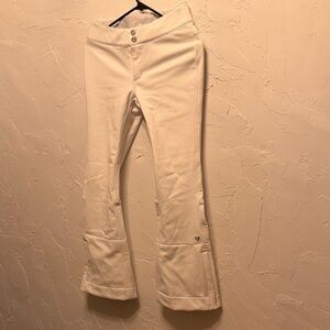 Obermeyer Women's White flare snow pants